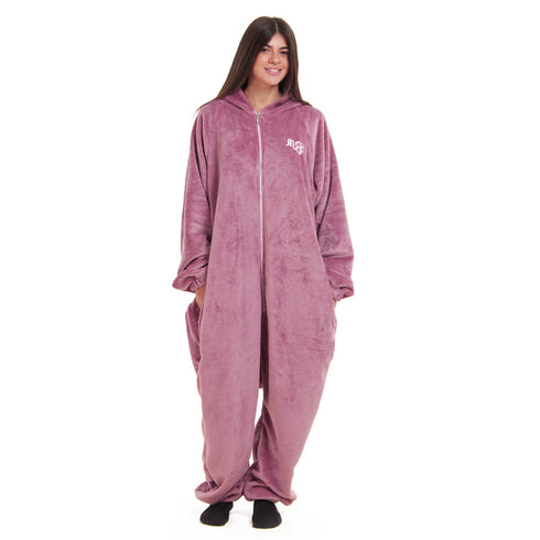 Snuggs Blanket Onesie Cashmere
